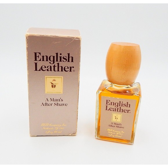 English Leather A Man's After Shave Splash 8 oz Large Bottle Box By MEM Company - Picture 1 of 10